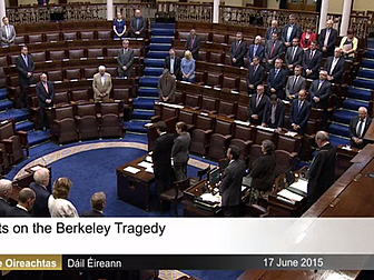 Dail suspended in tribute to B...